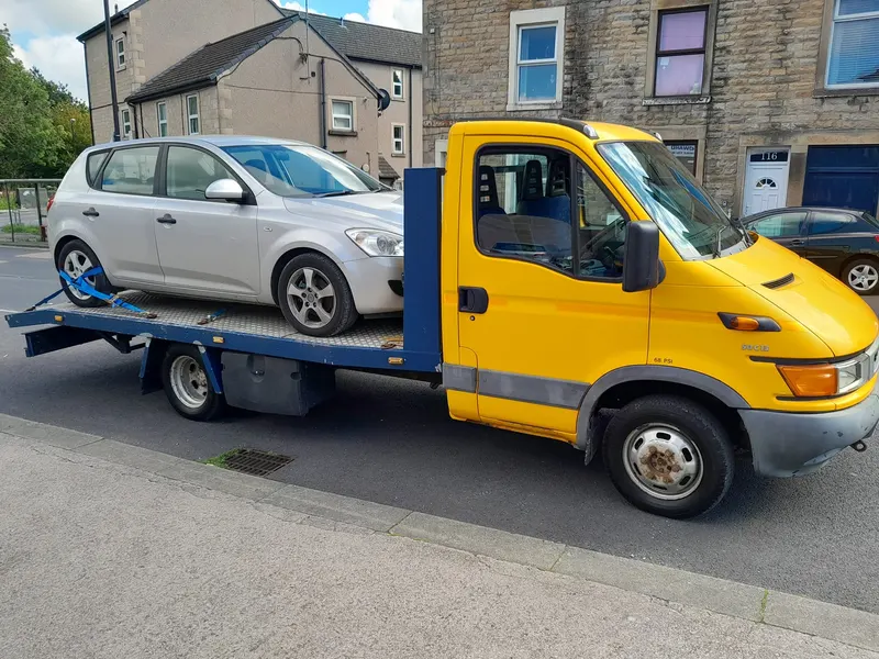 Car collected for scrap near Appleby-in-Westmorland
